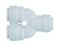 White Poly Two Way Divider