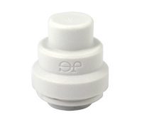White Poly End Cap