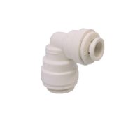 White Poly Reducing Elbow