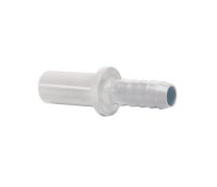 White Poly Tube to Hose Stem