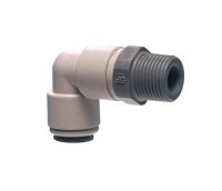 Gray Acetal Swivel Elbow-NPTF Thread