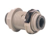 Gray Acetal Bulkhead Union